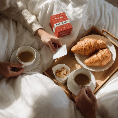 BestSelf Intimacy Deck – 170 Conversation Cards for Couples, Fun and Romantic Card Game for Deeper Connection and Pillow Talk